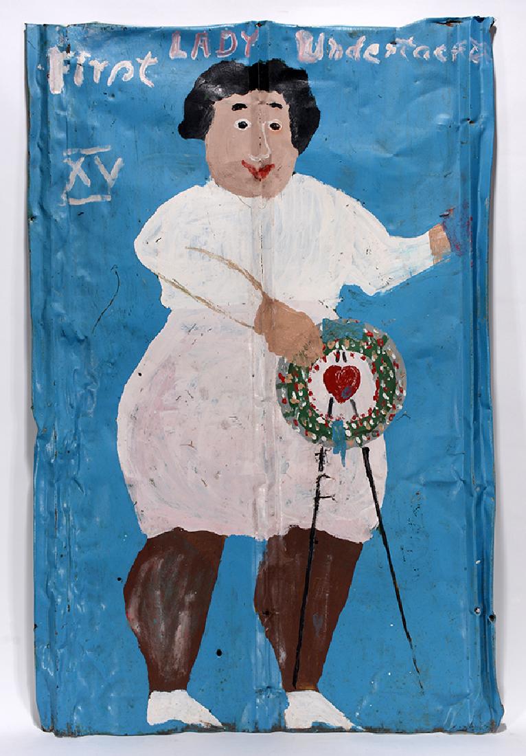 Sam Doyle. First Lady Undertacer (sic.) (1 of 5)