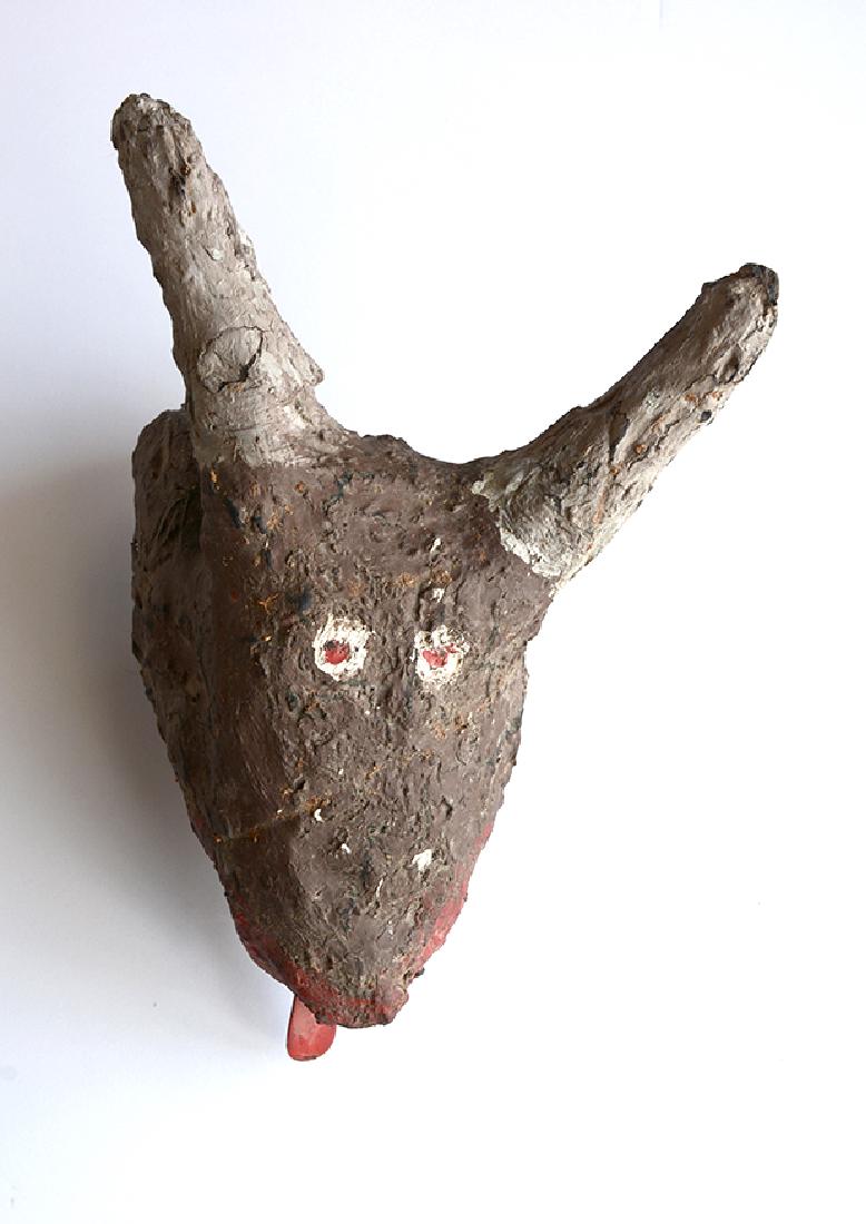 Sam Doyle. Goat Head Sculpture. (1 of 8)