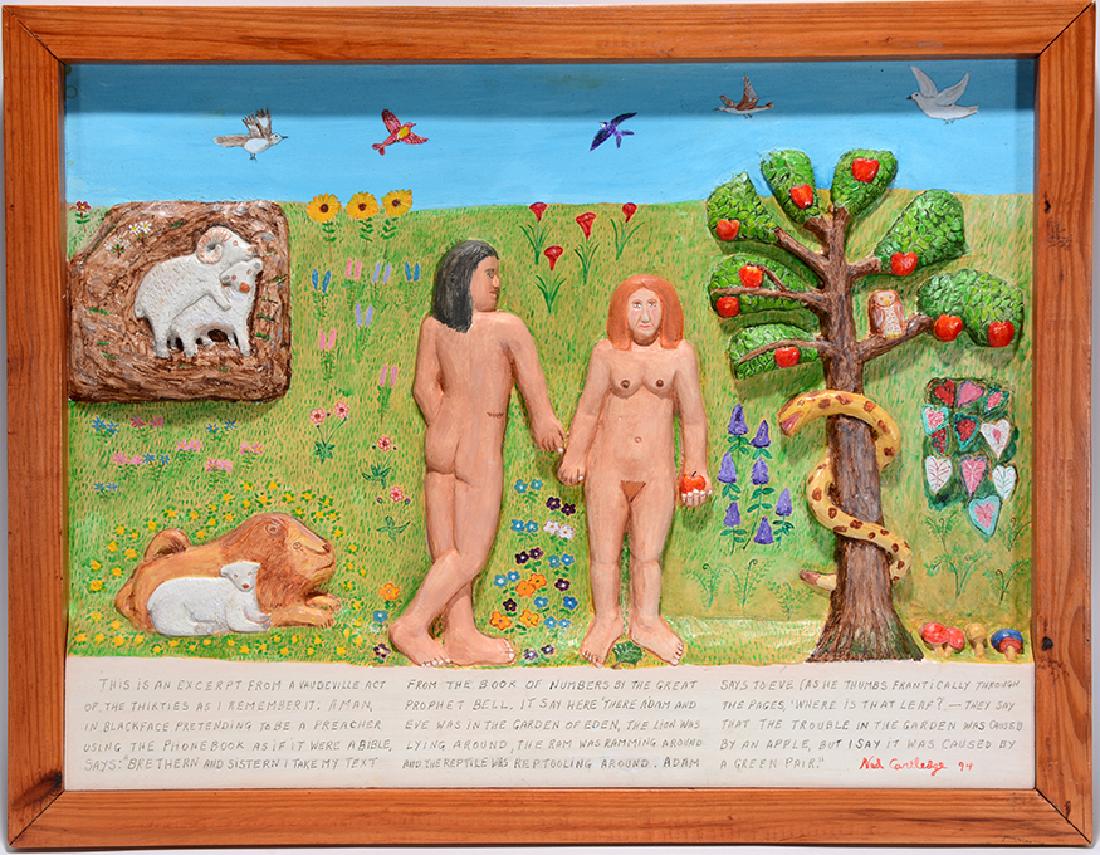Ned Cartledge. Adam & Eve. (1 of 7)