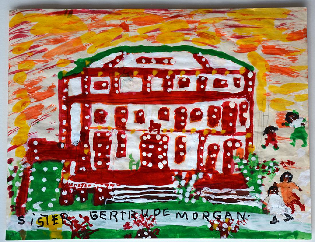Gertrude Morgan. School House w Children. (1 of 11)