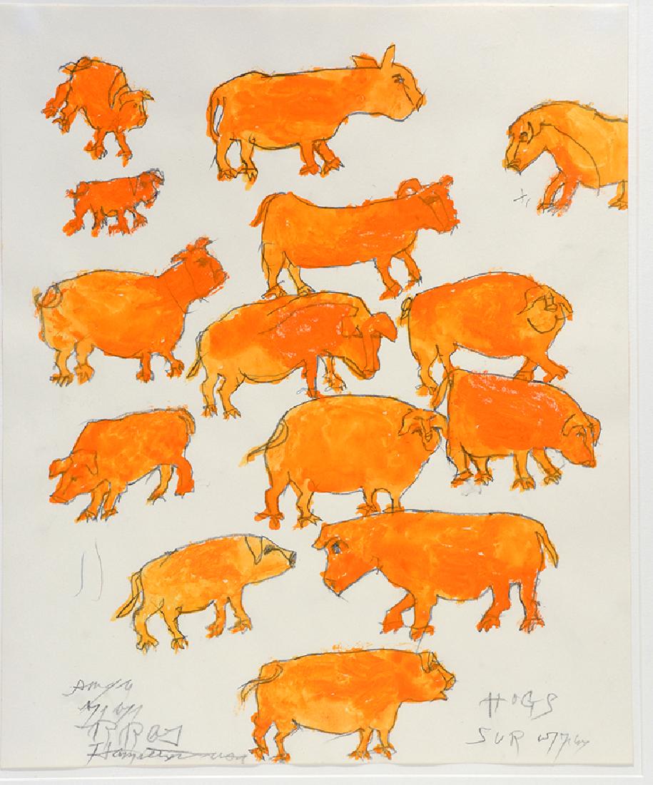 Ray Hamilton.  Hogs. (1 of 2)