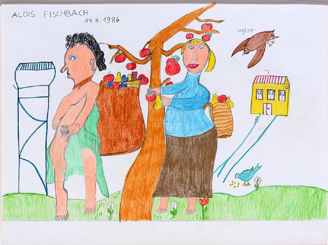 Alois Fischbach.  Apple & Pear Harvest. (1 of 2)