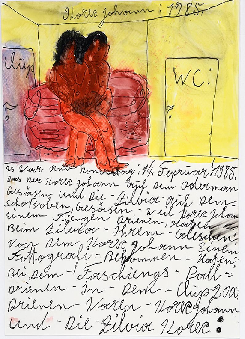 Johann Korec. Untitled Couple Inside. (1 of 4)