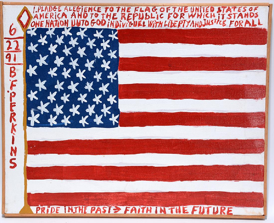 B.F. Perkins.  American Flag. (1 of 1)