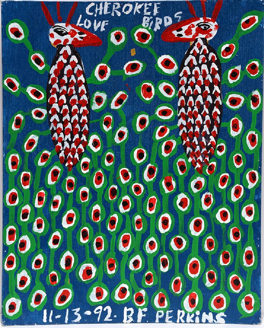 B.F. Perkins.  Cherokee Love Birds. (1 of 1)