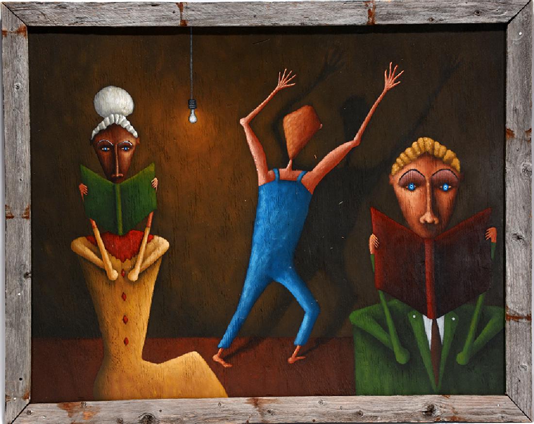 Jay Schuette.  The Reading Room. (1 of 2)