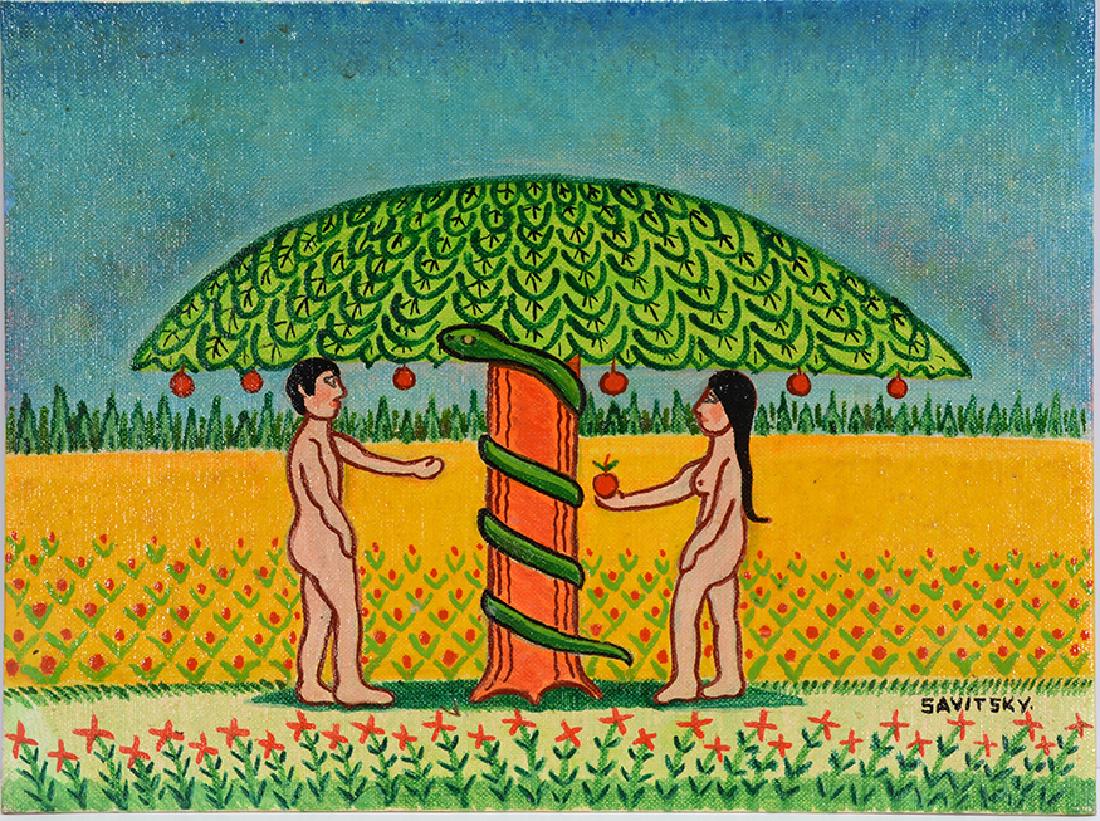 Jack Savitsky.  Adam & Eve. (1 of 1)