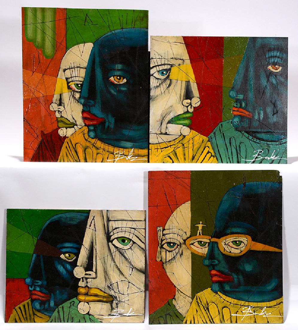 Michael Banks.  Four Portraits. (1 of 1)