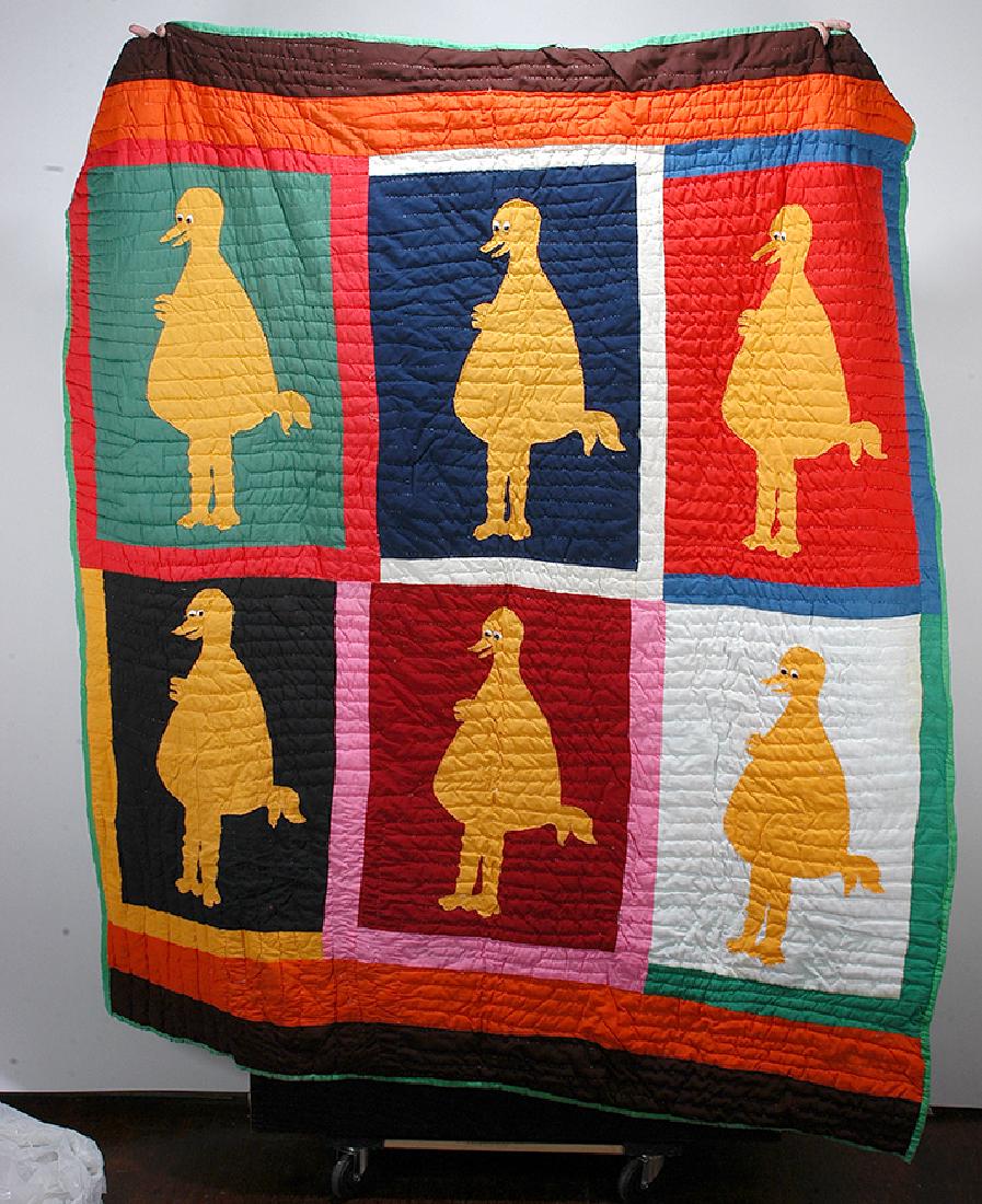 Mattie Jackson.  Big Bird Quilt. (1 of 3)