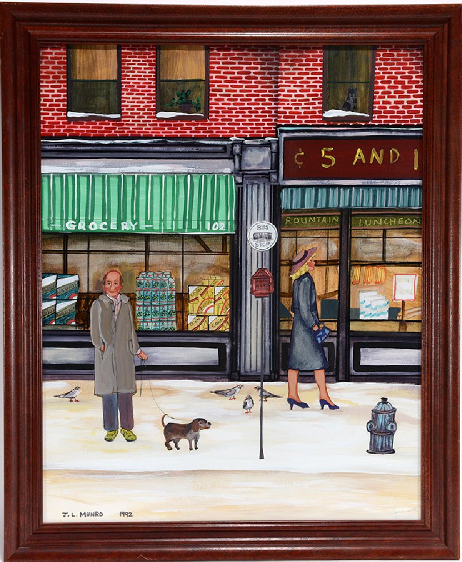 Janet Munro.  Walking The Dog. (1 of 2)