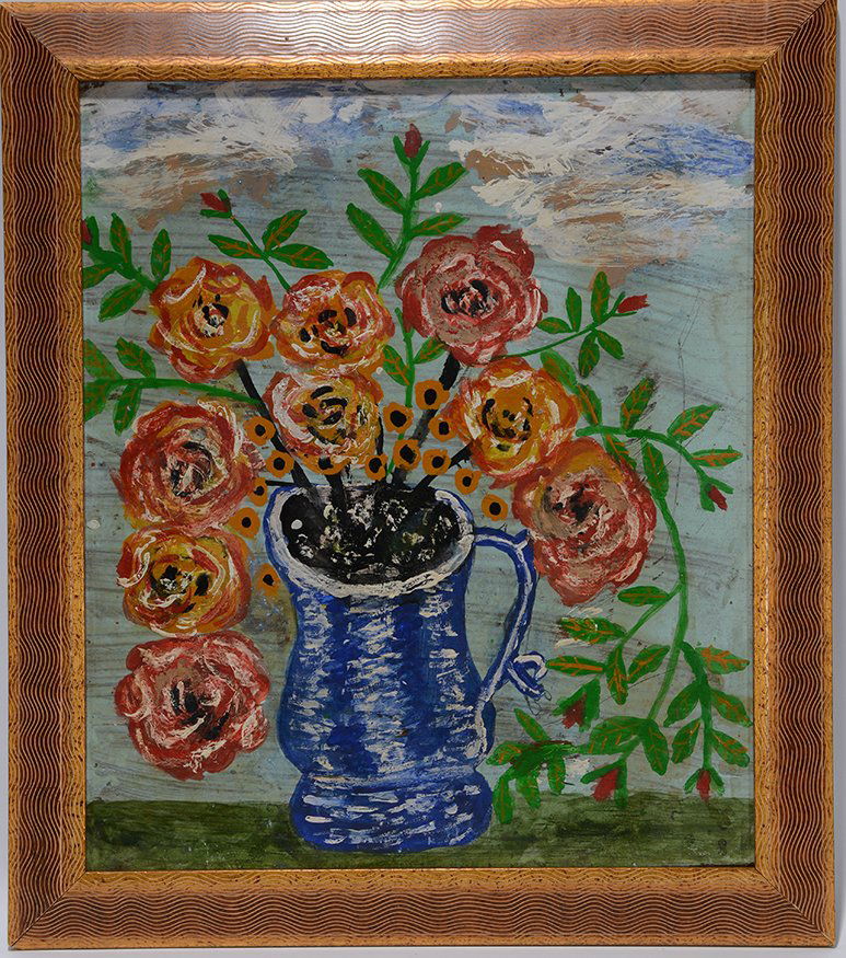 Aaron Birnbaum. Still Life In Vase. (1 of 3)