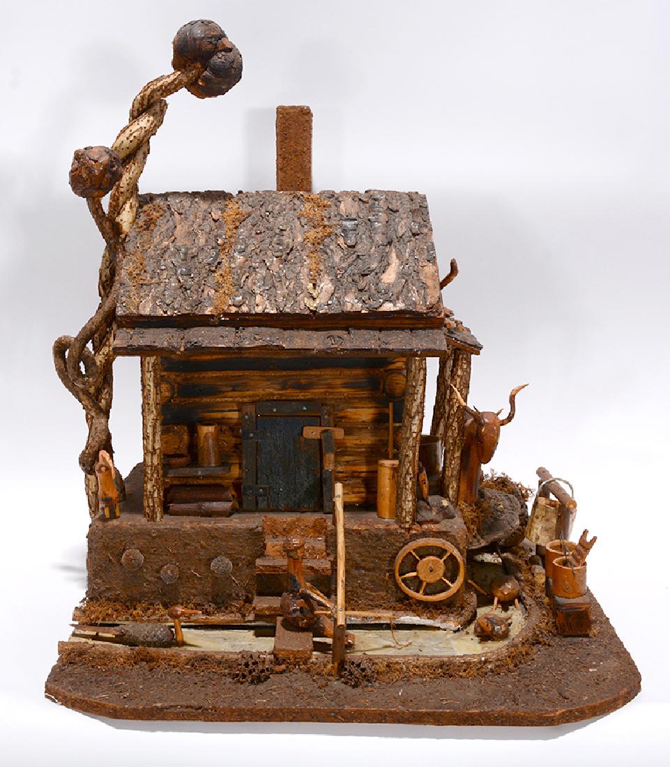 Russell Gillespie.  Log Cabin.. (1 of 4)