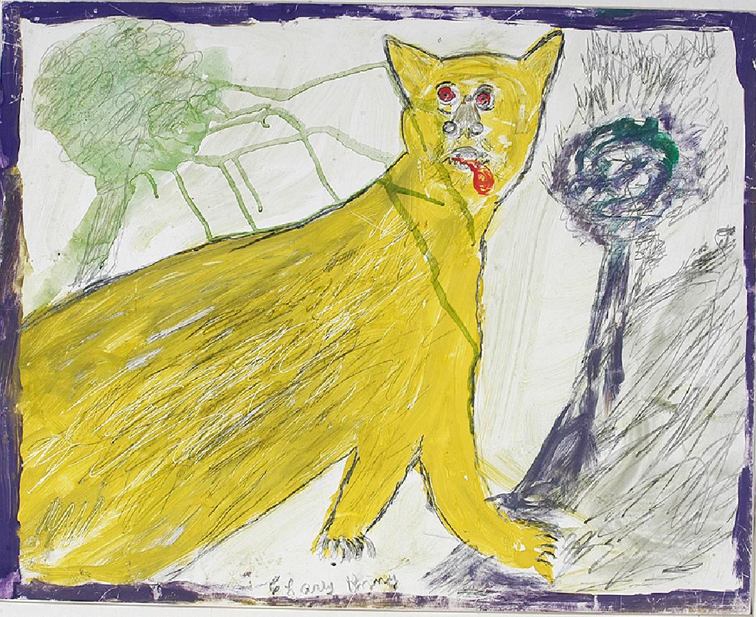 Charlie Kinney.  Yellow Cat. (1 of 1)