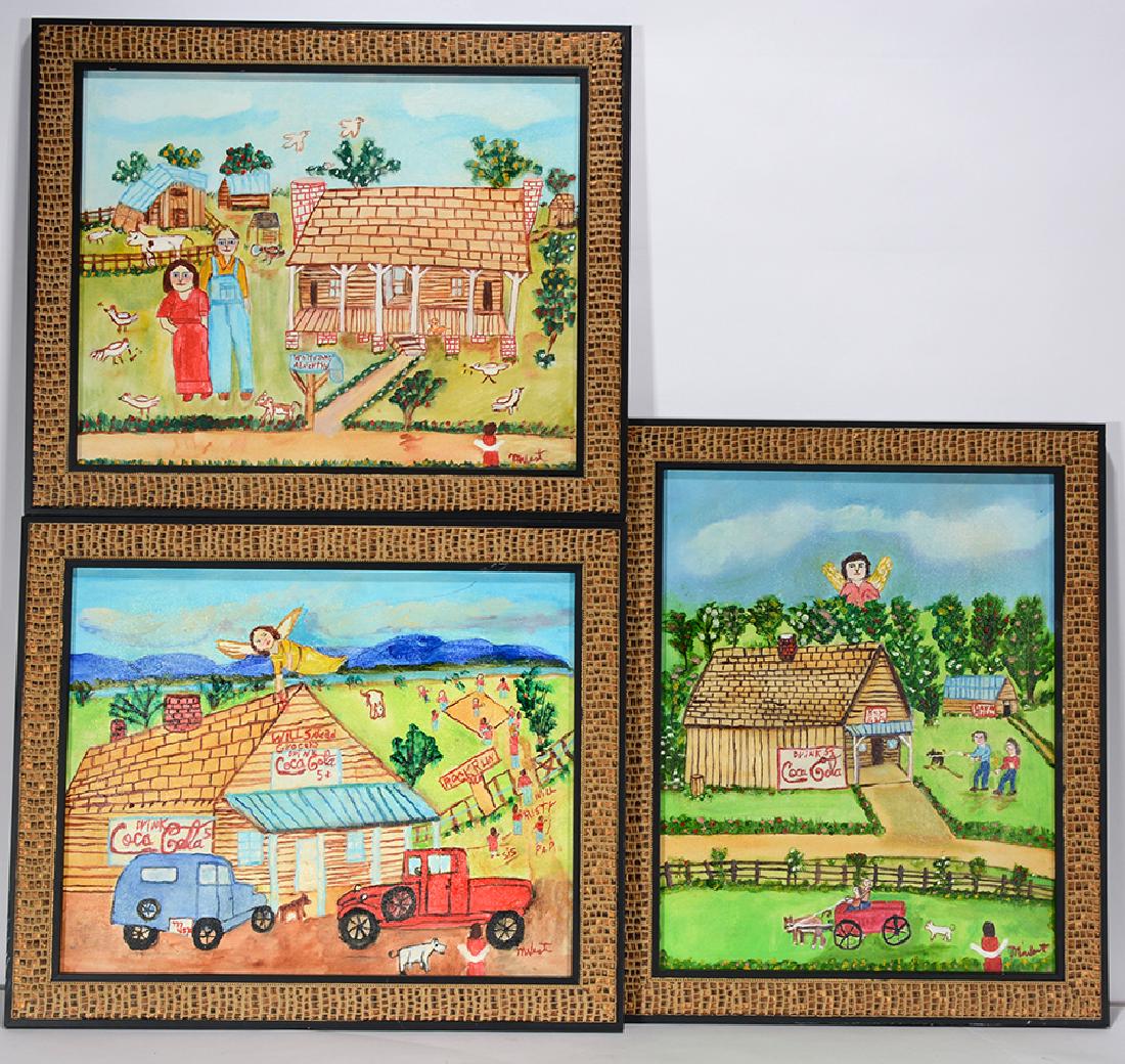 Myrtice West.  Three Works. (1 of 1)