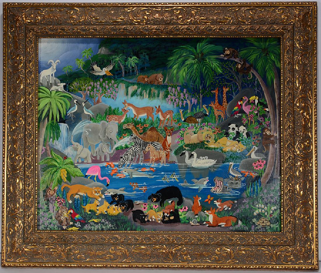 Carol Salas.  Lagoon Playmates. (1 of 3)