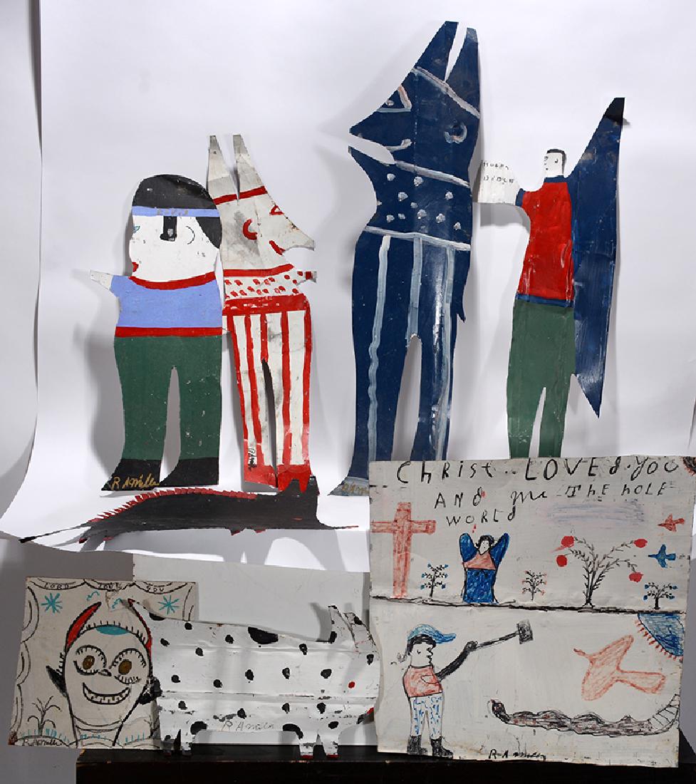 R.A. Miller.  Group Of 8 Works. (1 of 1)