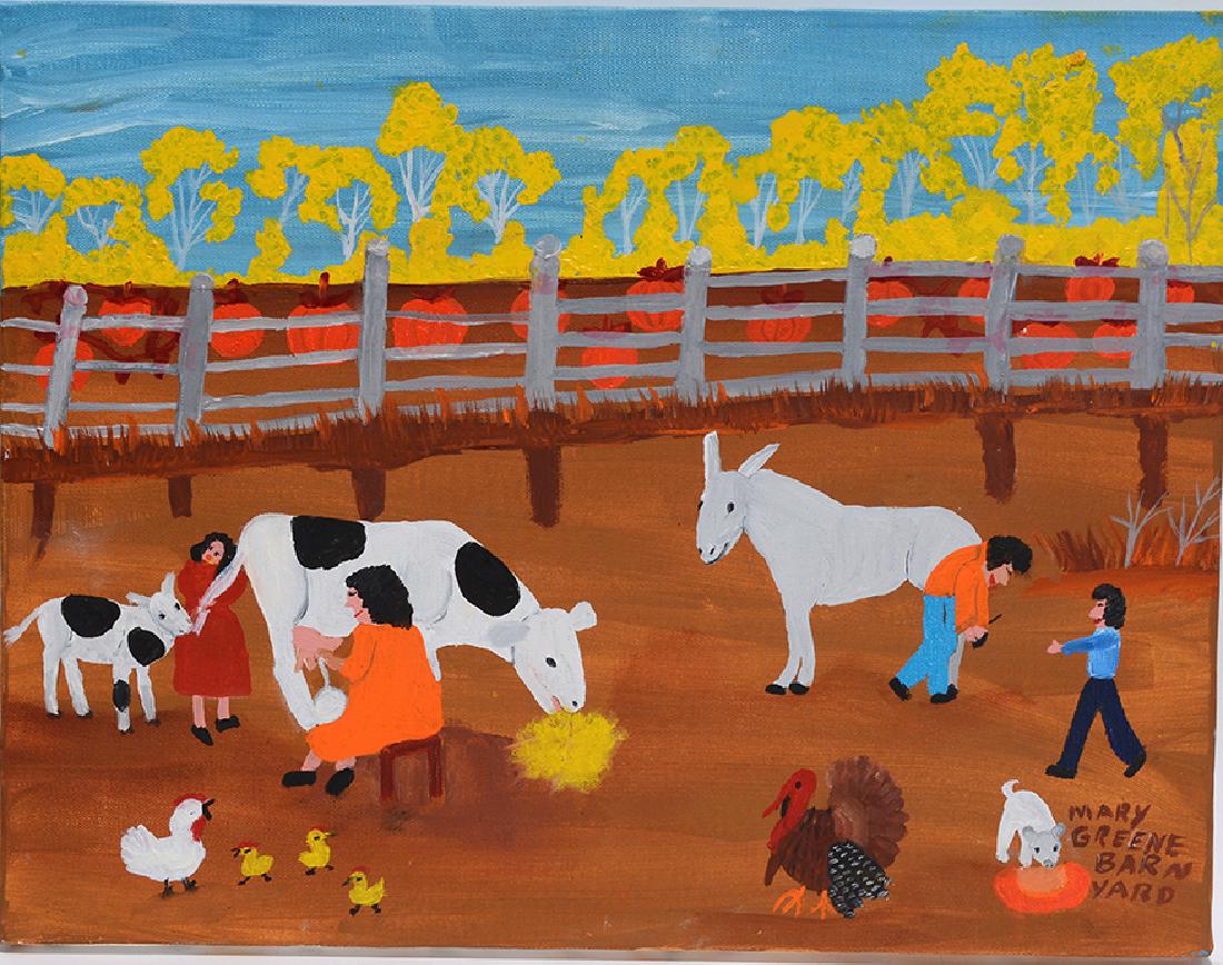 Mary Greene.  Barnyard. (1 of 1)