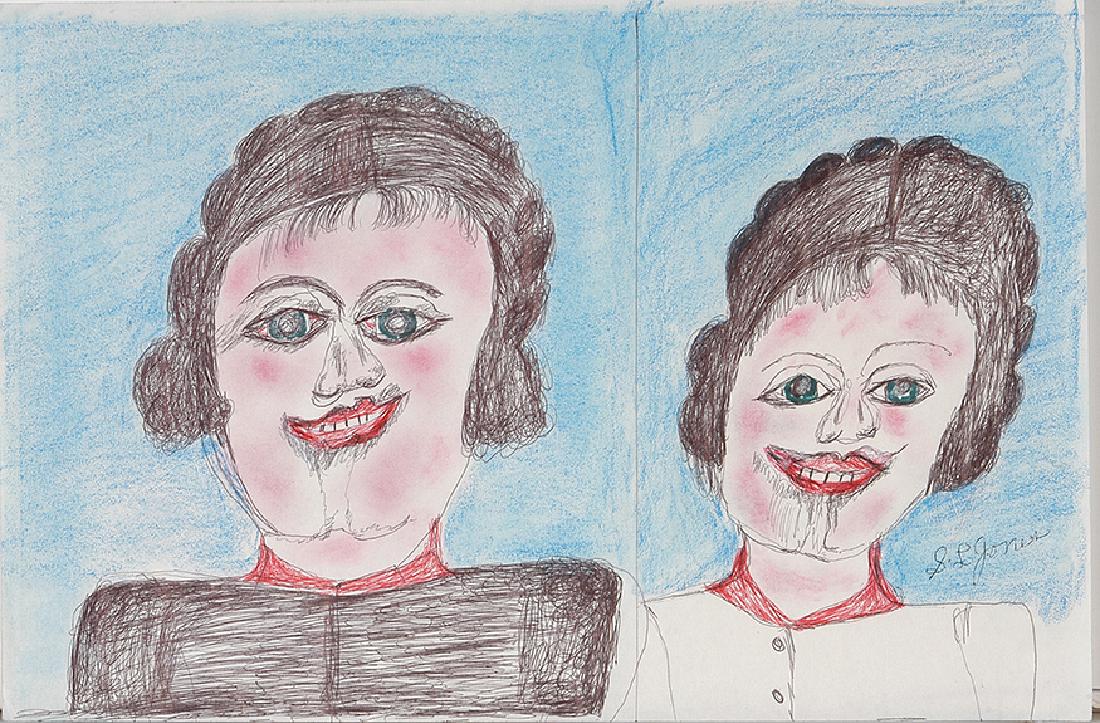 S.L. Jones.  Green Eyed Ladies. (1 of 1)