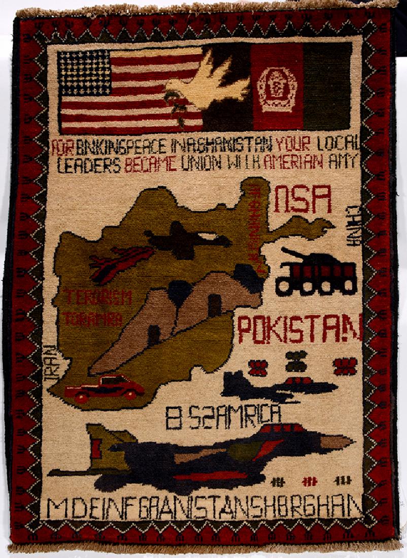 Afghan War Rug. Peace. (1 of 1)