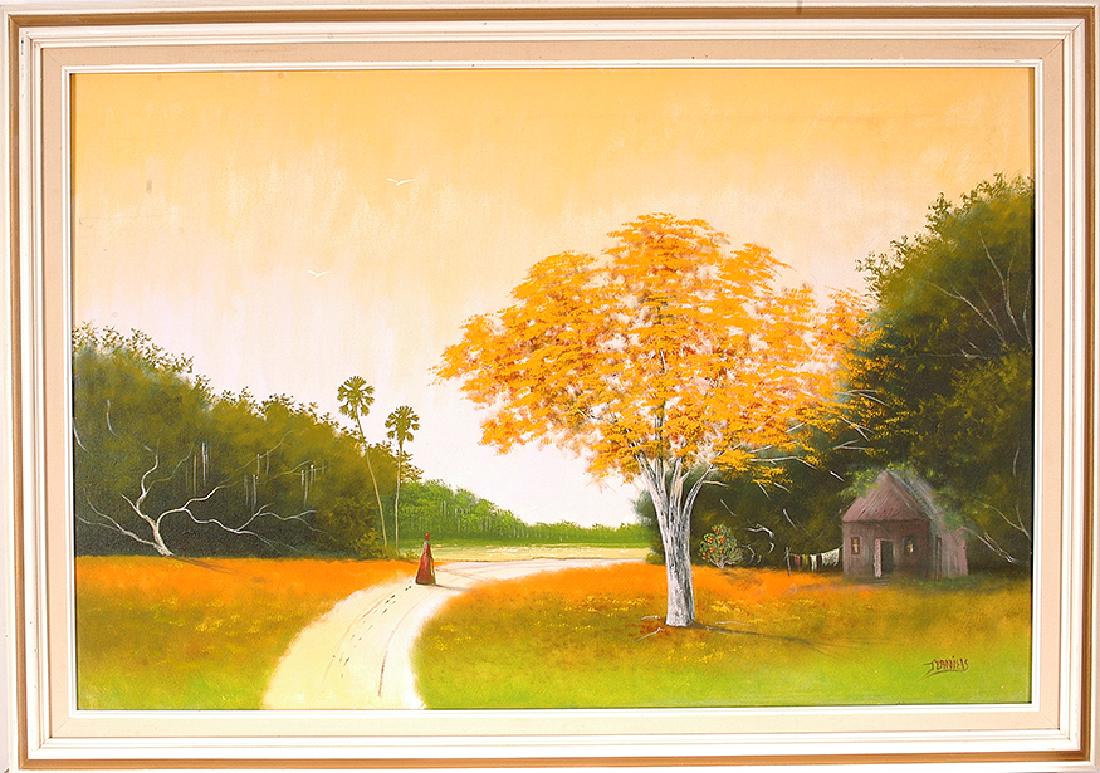 Johnny Daniels. Landscape With Yellow Tones. (1 of 1)