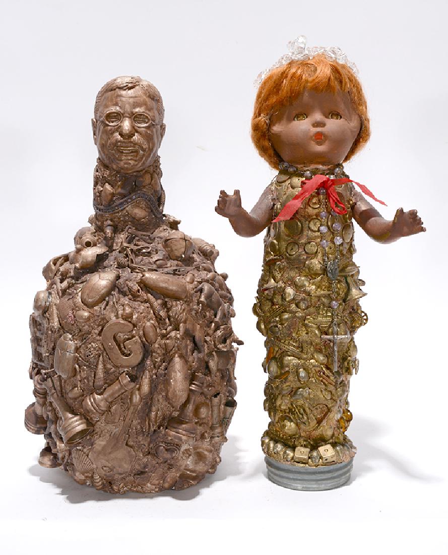 Memory Jugs. Roosevelt &Baby Doll Head. (1 of 4)