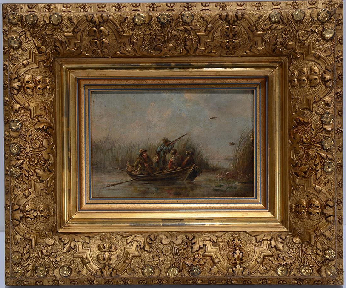 Duck Hunting On Lake With Sons & Dog. (1 of 8)