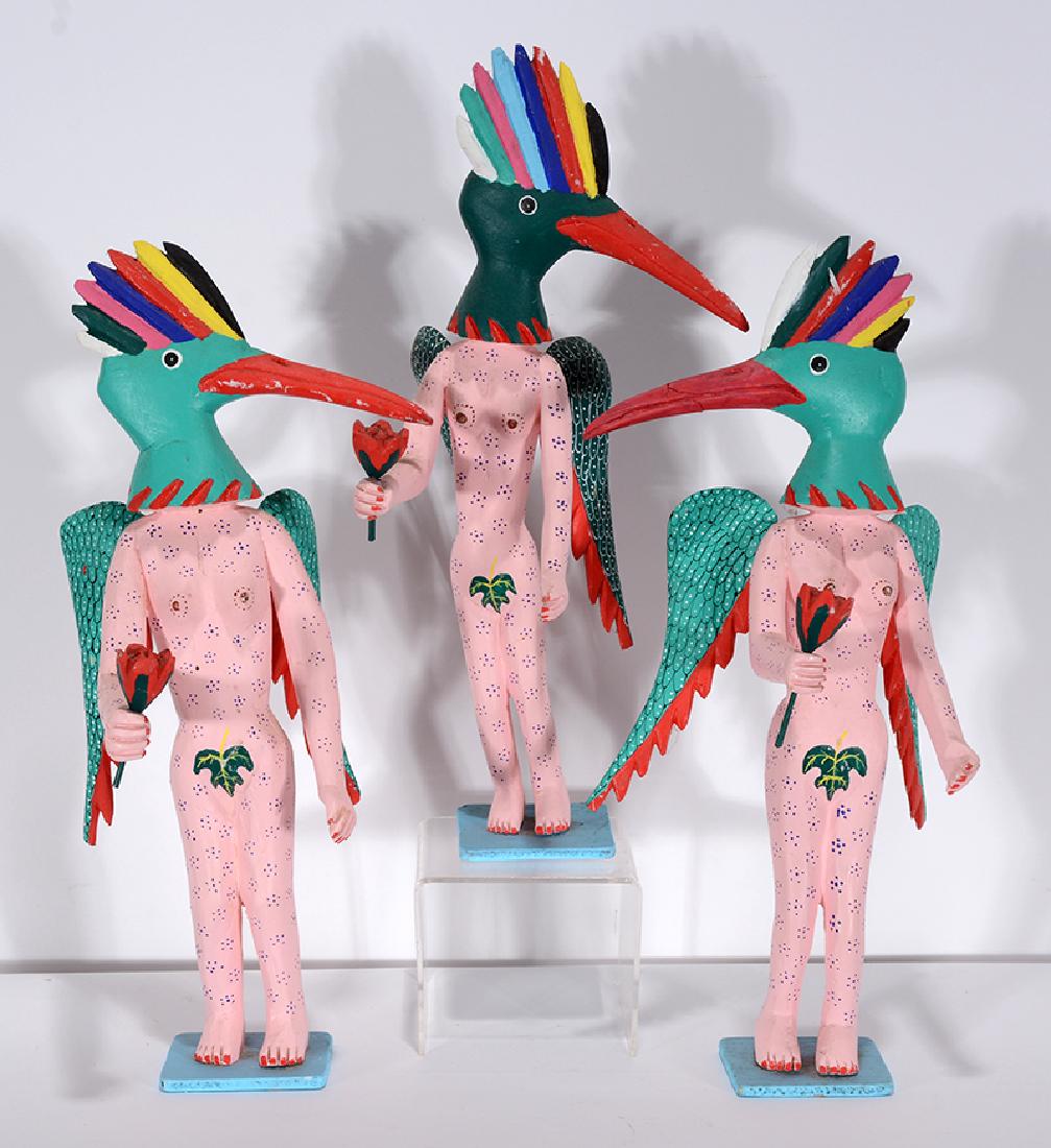 Coindo Melchor Gomez. Female Figs w Bird Heads. (1 of 1)