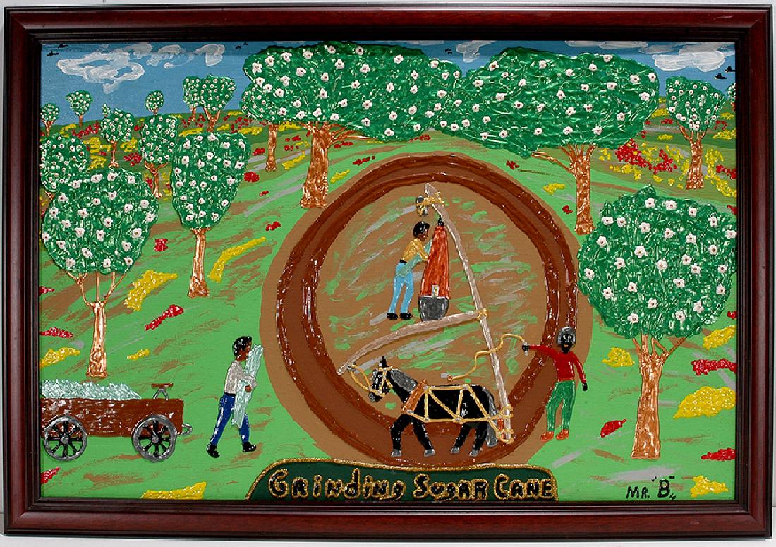 Jack ‘Mr. B.’ Beaverland. Grinding Sugar Cane. (1 of 1)