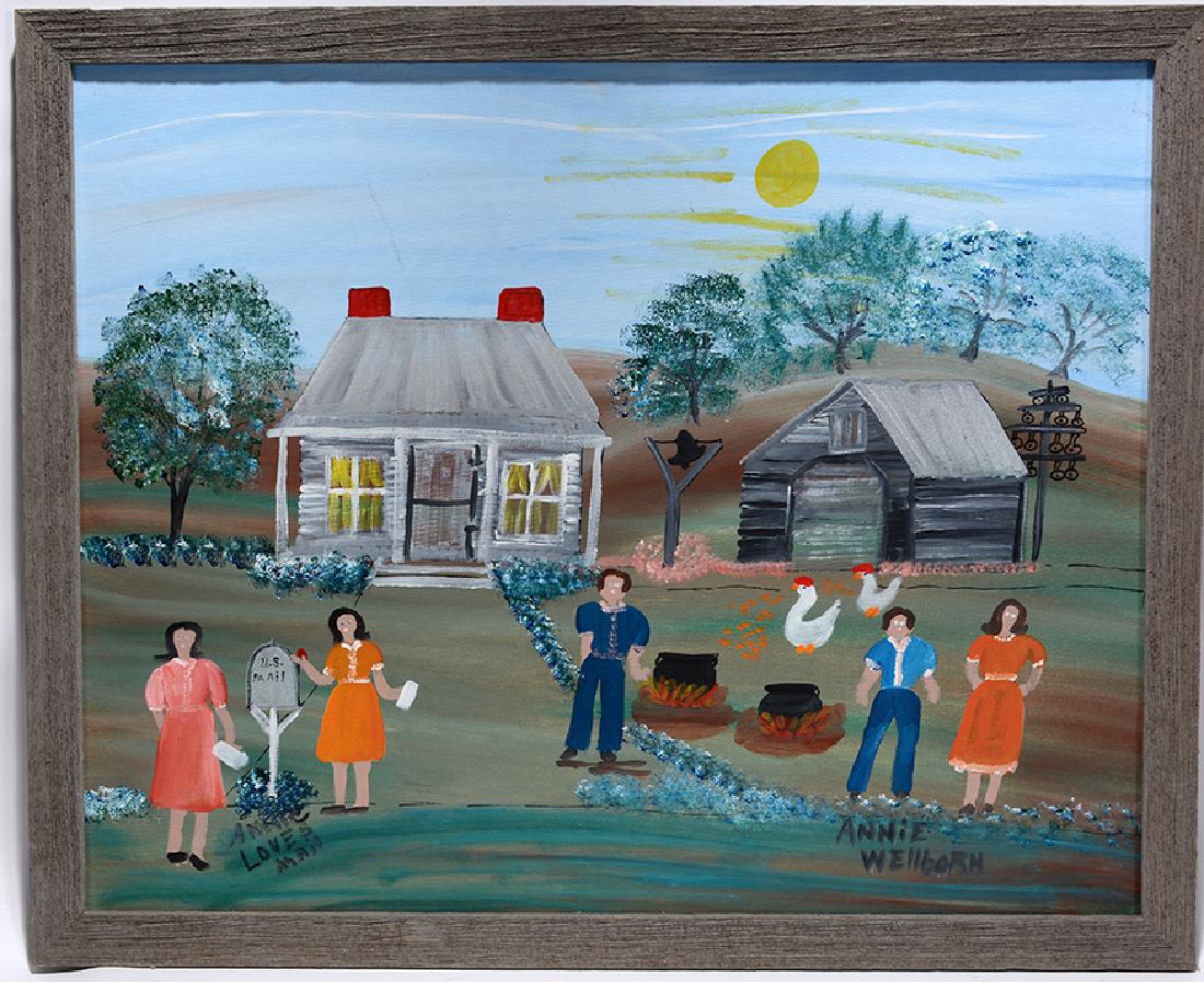 Annie Welborn. Killing Hogs Was Work. (1 of 1)