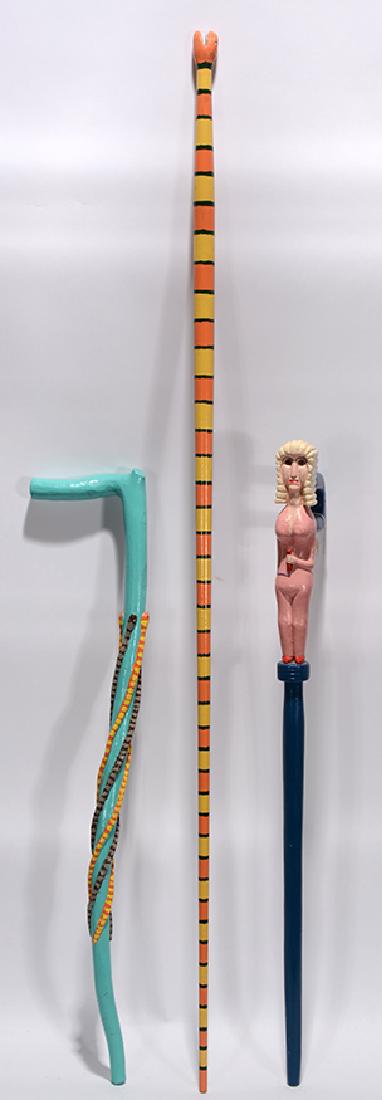 Denzil Goodpaster. Three Canes. (1 of 3)