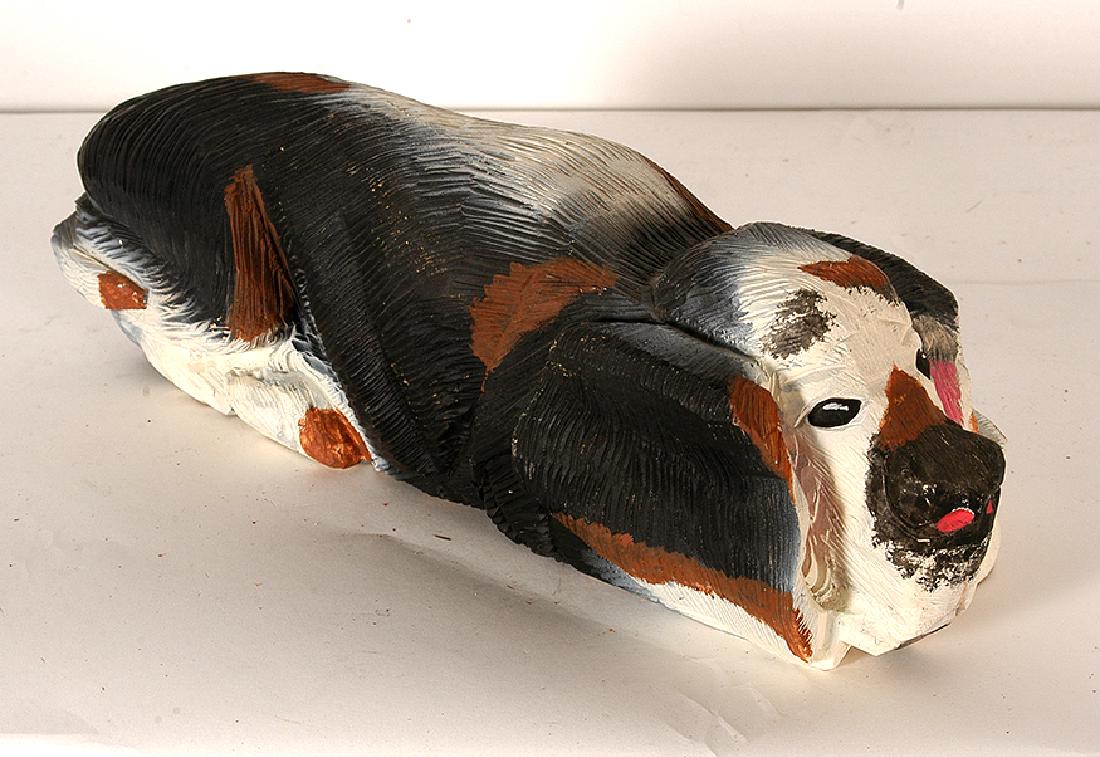 Sandy Beyale. Sleeping Hound Dog. (1 of 1)