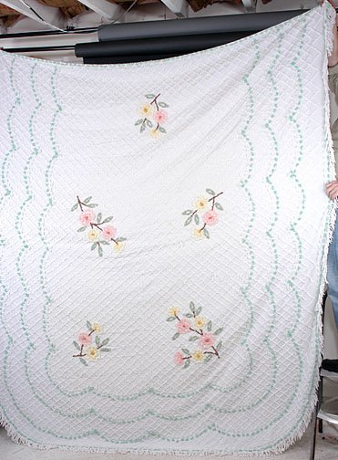 Large Chenille Bedspread