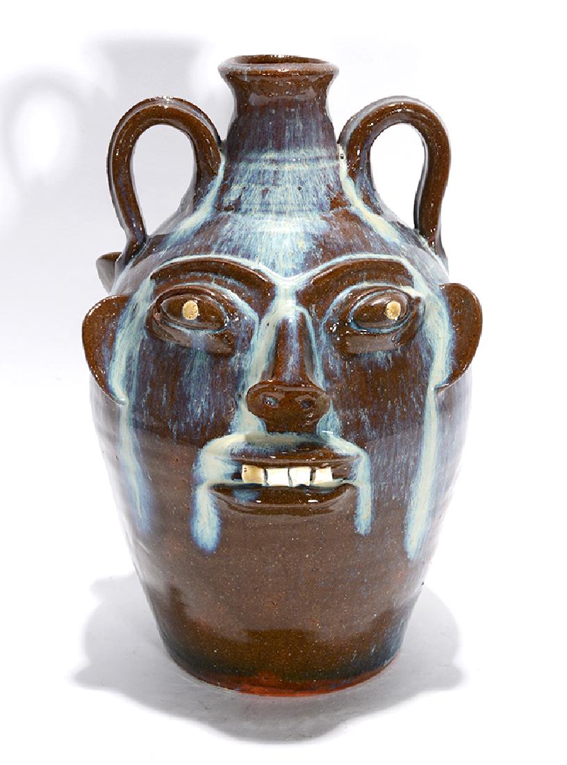 Walter Fleming. Double-Face Jug With Glass Drips. (1 of 3)