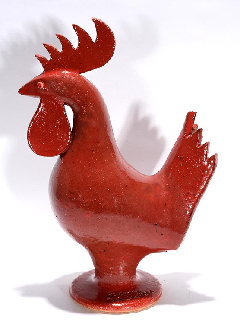 David Meaders. #30 Last Red Rooster I Made. (1 of 4)