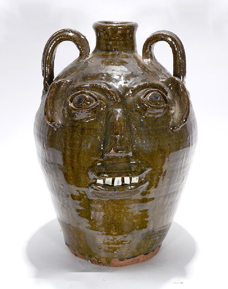 B.B. Craig. Three Gallon Face Jug. (1 of 4)
