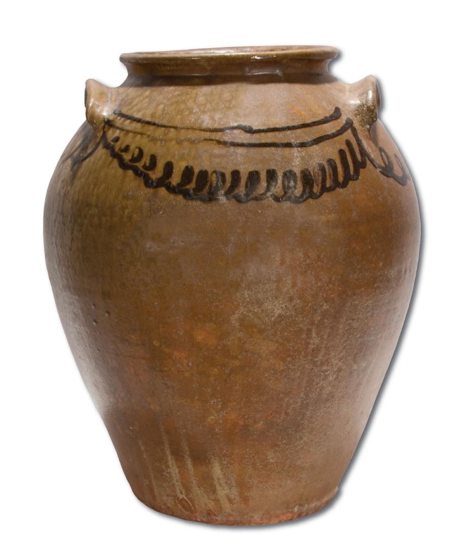 Chandler Pottery (attrib.). 8 Gal DoubleSided Jar.