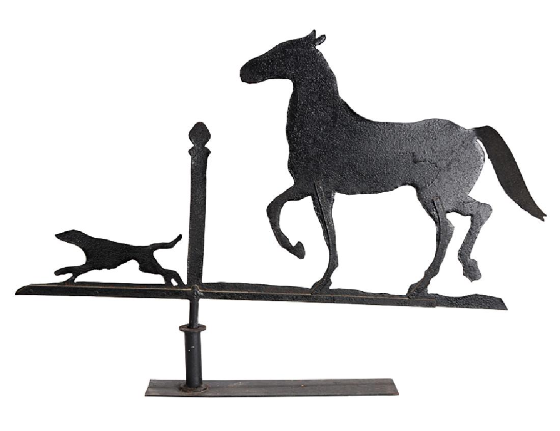 Horse and Dog Weathervane. (1 of 4)