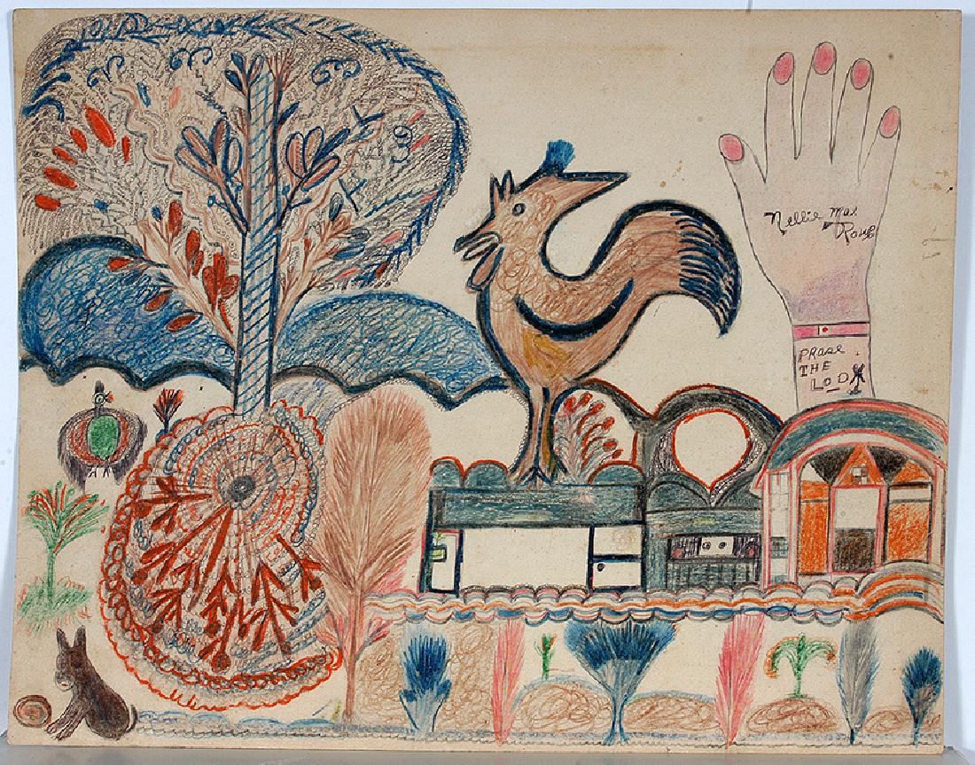 Nellie Mae Rowe. Praise The Lord. (1 of 2)