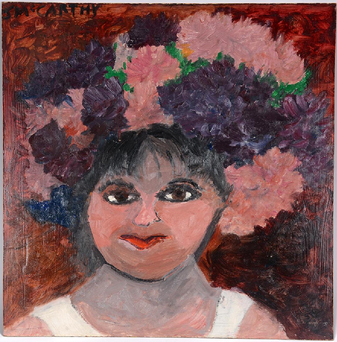 Justin McCarthy. Girl With Flower Hat. (1 of 1)