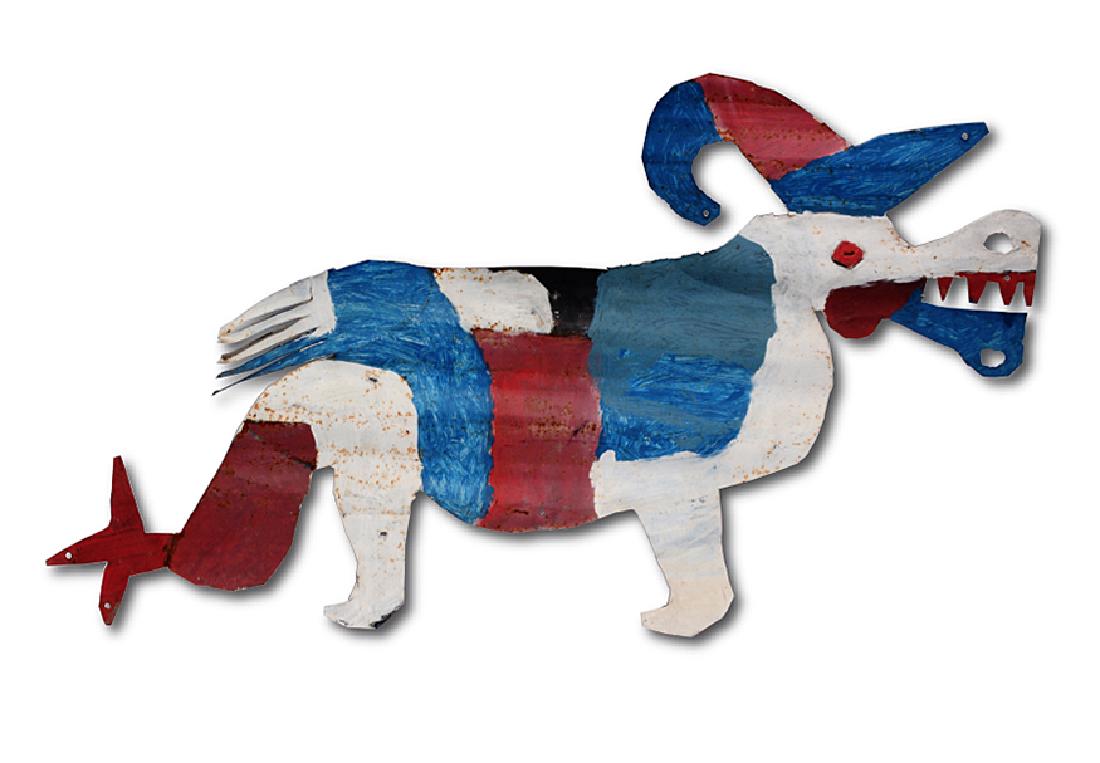 David Butler. Open Mouth Big Horn Ram Creature. (1 of 3)