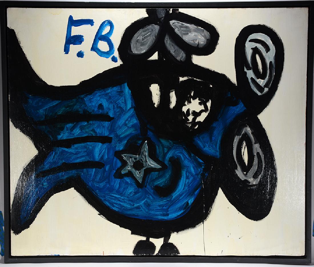 Freddie Brice. Blue Helicopter. (1 of 1)