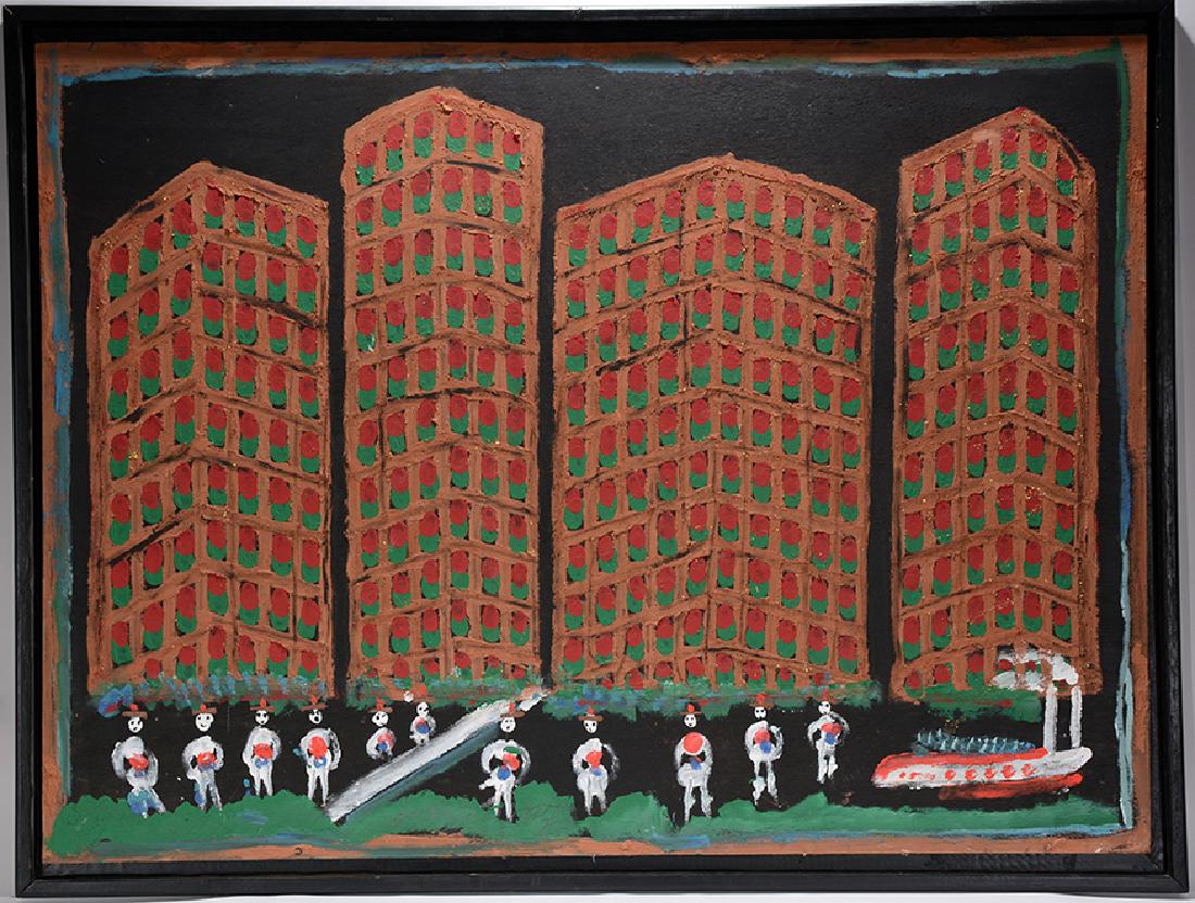 Jimmy Lee Sudduth. New York City Buildings. (1 of 3)