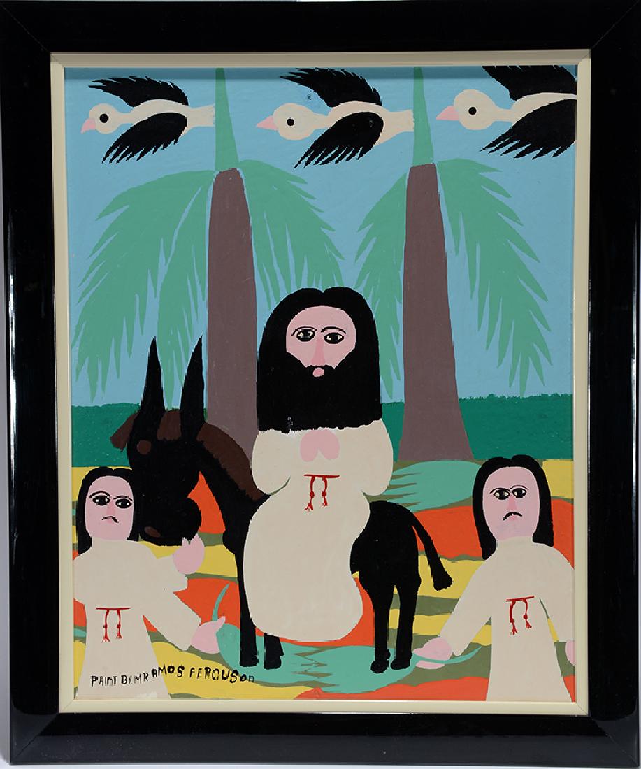 Amos Ferguson. Jesus Entering Jerusalem On Palm Sunday. (1 of 4)