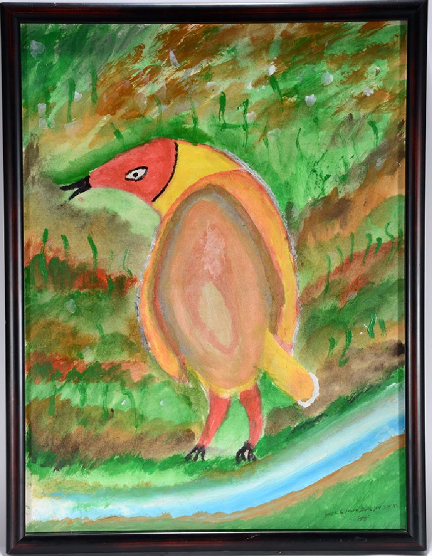 William Dawson. Red Face Bird. (1 of 2)