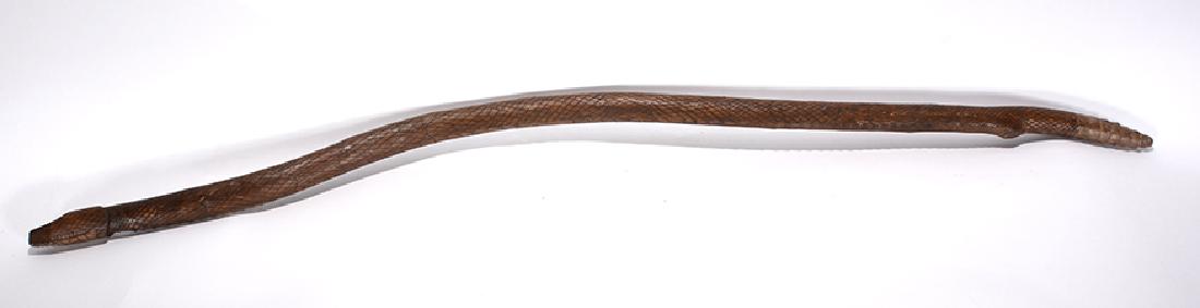 Vernon Edwards. Carved Snake. (1 of 7)