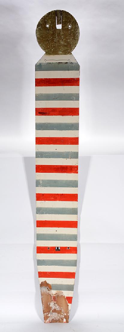 African American Barber Pole Trade Sign. (1 of 9)