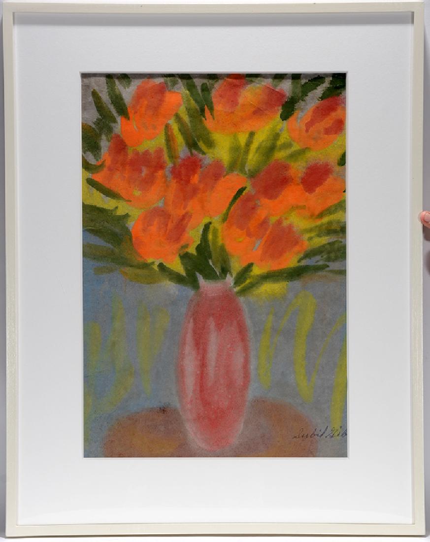 Sybil Gibson. Vase With Flowers. (1 of 2)