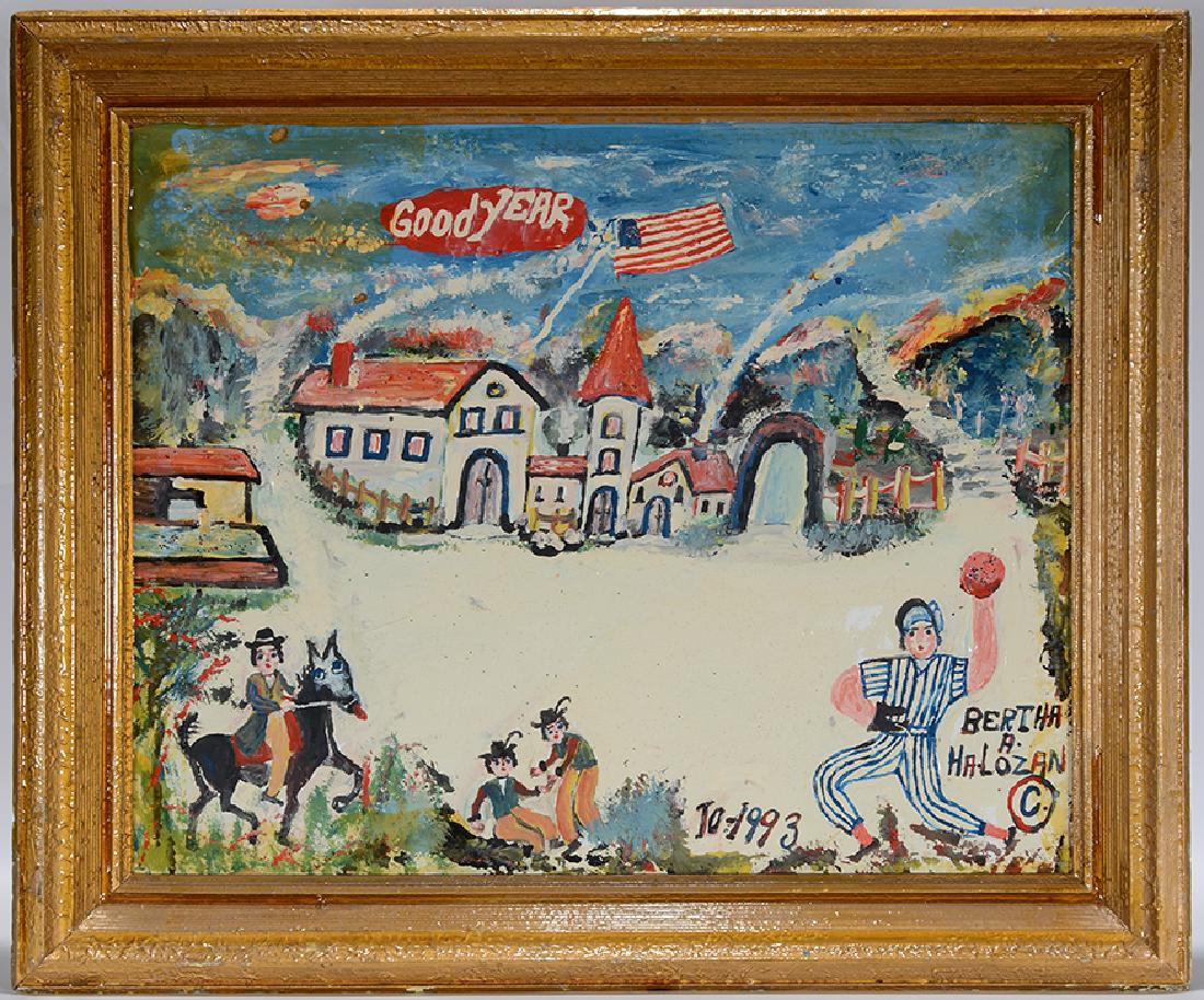 Bertha Halozan. Goodyear Blimp. (1 of 3)