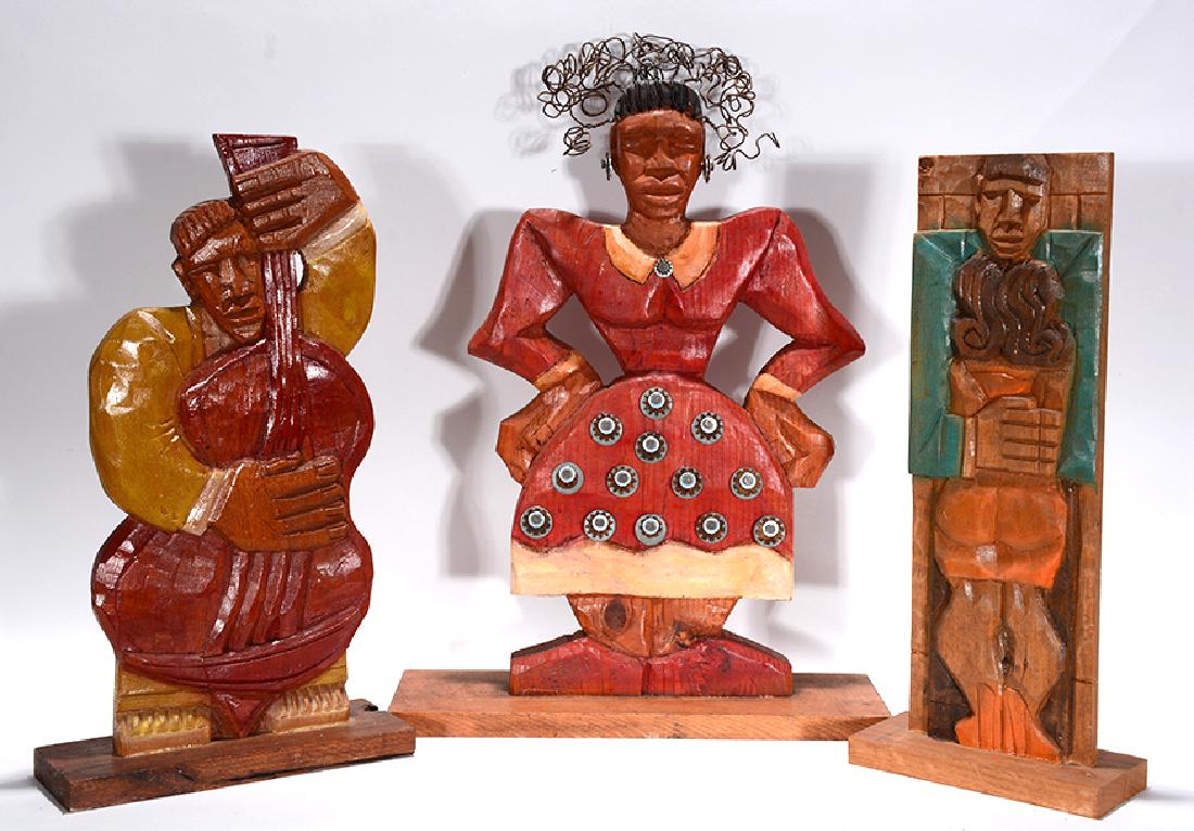 Lavon Williams. Group of Three Carvings. (1 of 1)