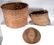 3 Large Cotton Harvest Work Baskets.